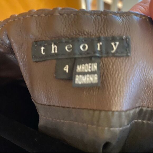 Vintage Theory Leather Miniskirt - Picture 3 of 4